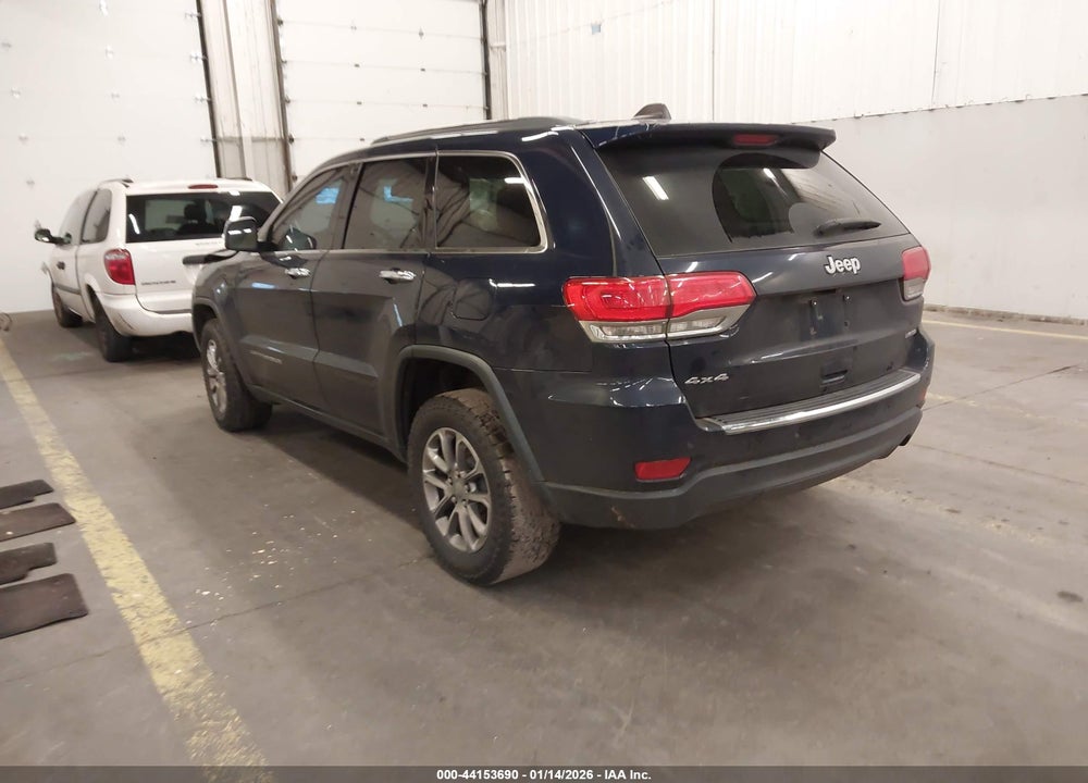 2015 JEEP GRAND CHEROKEE LIMITED VIN: 1C4RJFBG6FC212507