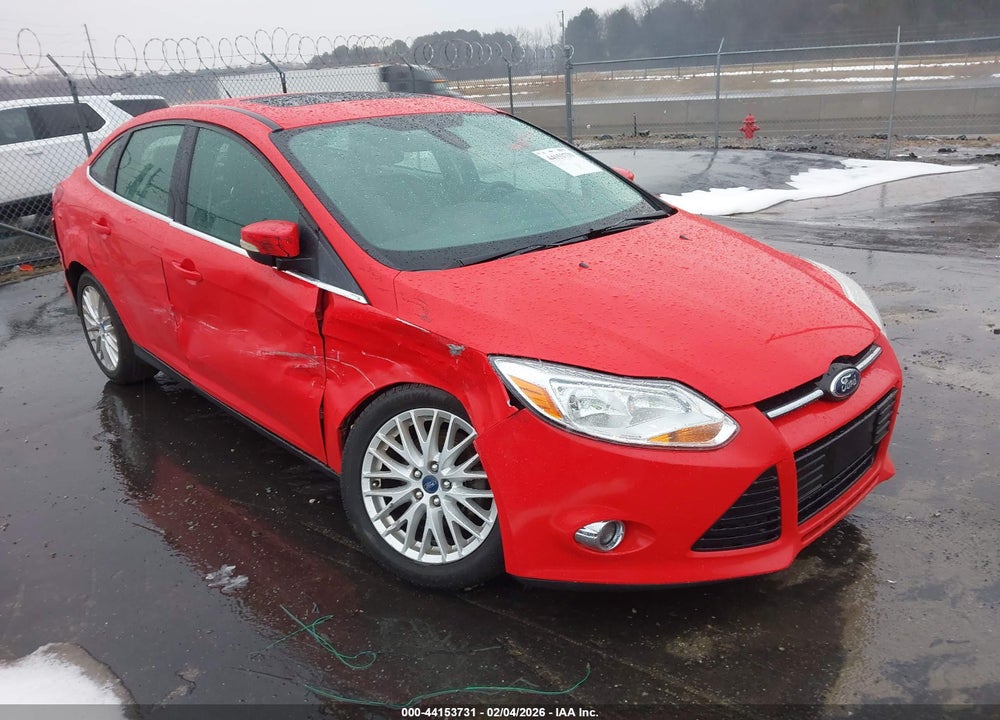 2012 FORD FOCUS SEL VIN: 1FAHP3H29CL338916