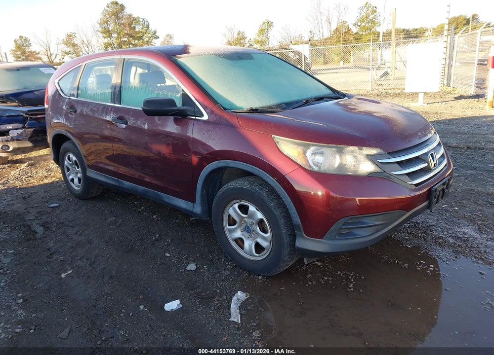 2013 HONDA CR-V LX VIN: 5J6RM3H30DL044249