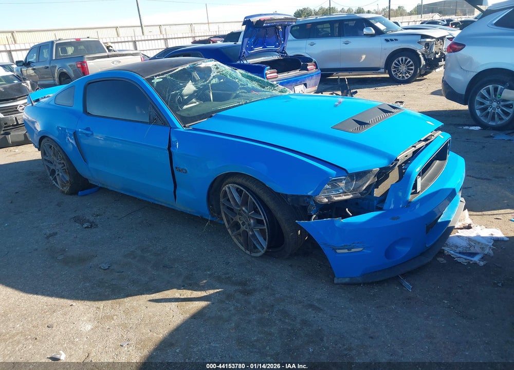 2012 FORD MUSTANG GT PREMIUM VIN: 1ZVBP8CF9C5271727