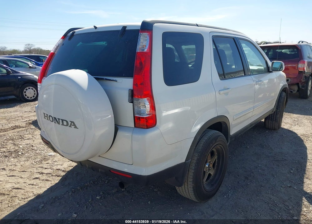 2006 HONDA CR-V SE VIN: SHSRD789X6U436591