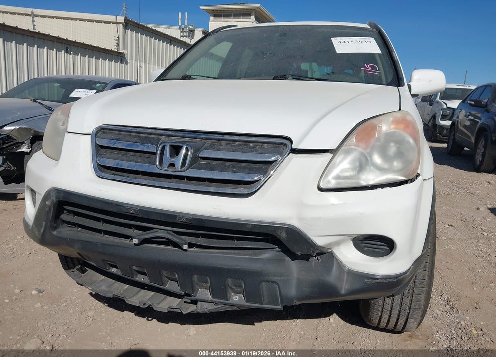 2006 HONDA CR-V SE VIN: SHSRD789X6U436591