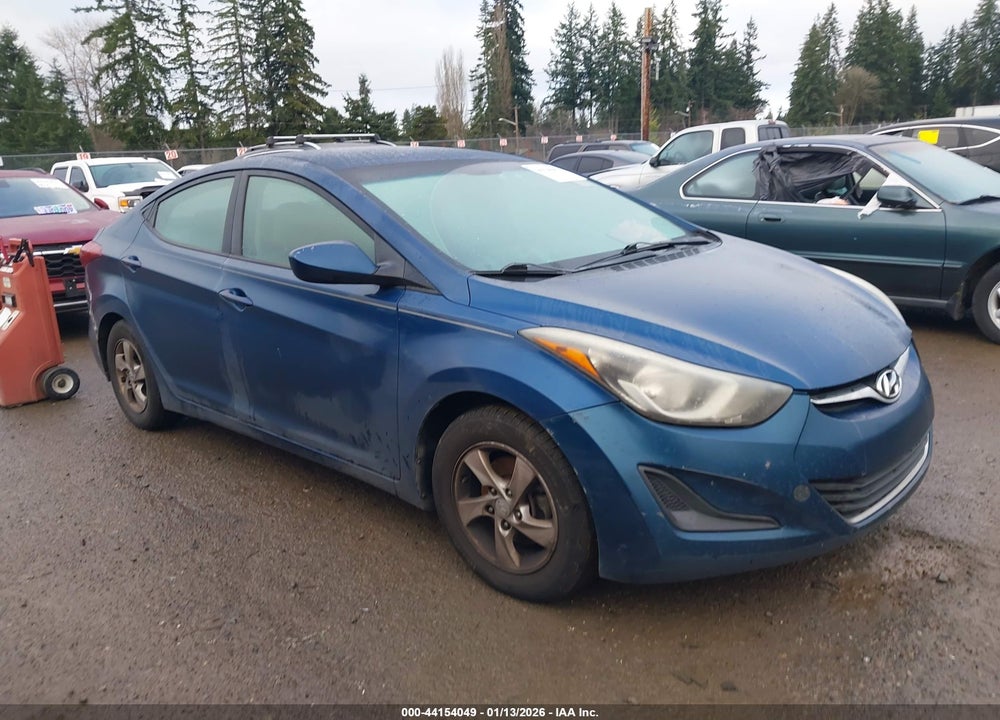 2014 HYUNDAI ELANTRA SE VIN: KMHDH4AE7EU199071
