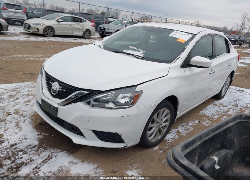 2018 NISSAN SENTRA SV VIN: 3N1AB7AP6JL661297
