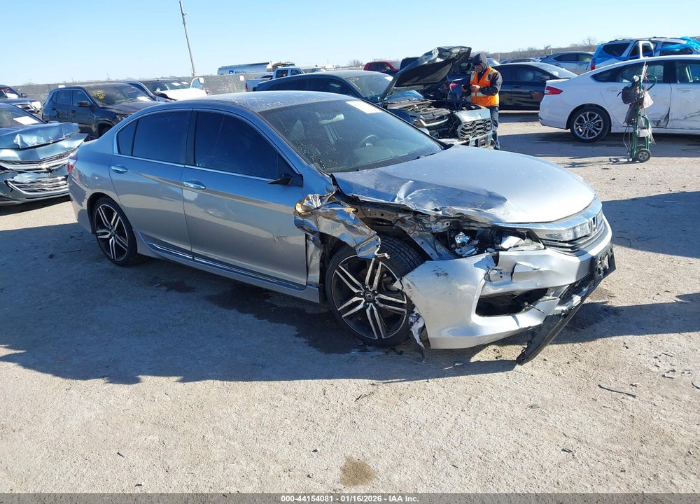 2016 HONDA ACCORD SPORT VIN: 1HGCR2F52GA210929