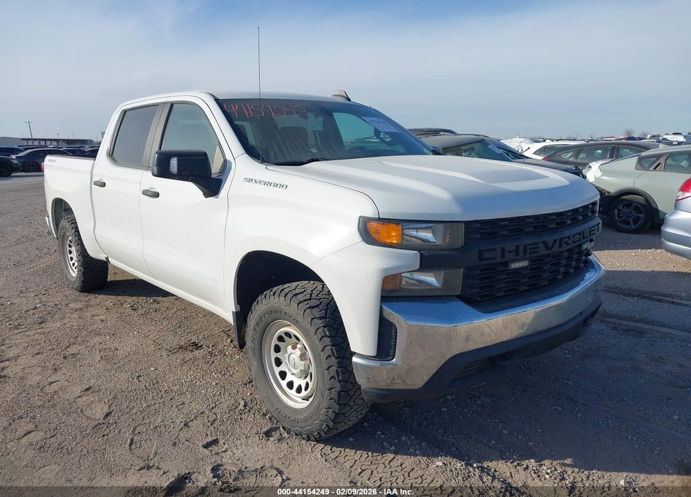 2022 CHEVROLET SILVERADO 1500 LTD 4WD  SHORT BED WT VIN: 1GCUYAED0NZ233987