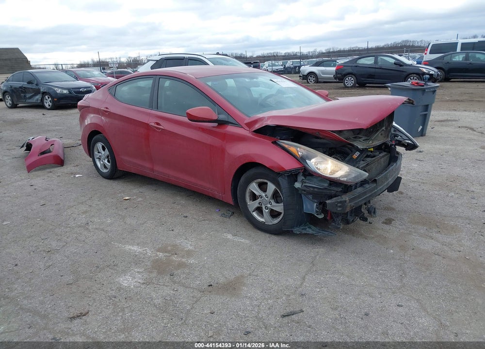 2014 HYUNDAI ELANTRA SE VIN: KMHDH4AE4EU195768