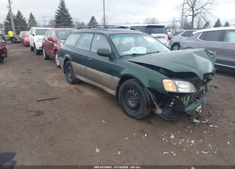 2000 SUBARU OUTBACK LIMITED VIN: 4S3BH6866Y6656550