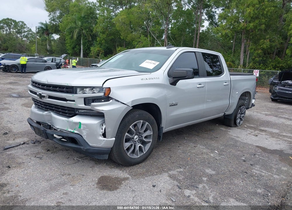 2021 CHEVROLET SILVERADO 1500 2WD  SHORT BED RST VIN: 3GCPWDEK7MG108812