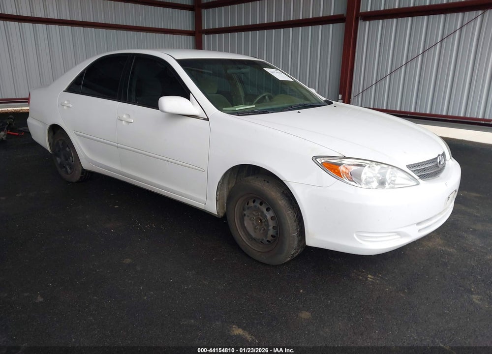 2002 TOYOTA CAMRY LE VIN: 4T1BE32K42U009804