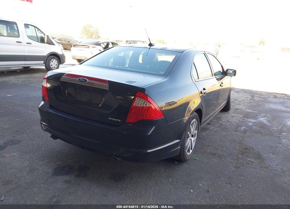 2012 FORD FUSION SEL VIN: 3FAHP0JG5CR418462