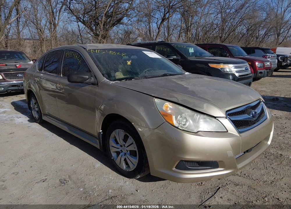 2010 SUBARU LEGACY 2.5I VIN: 4S3BMCA65A3237942
