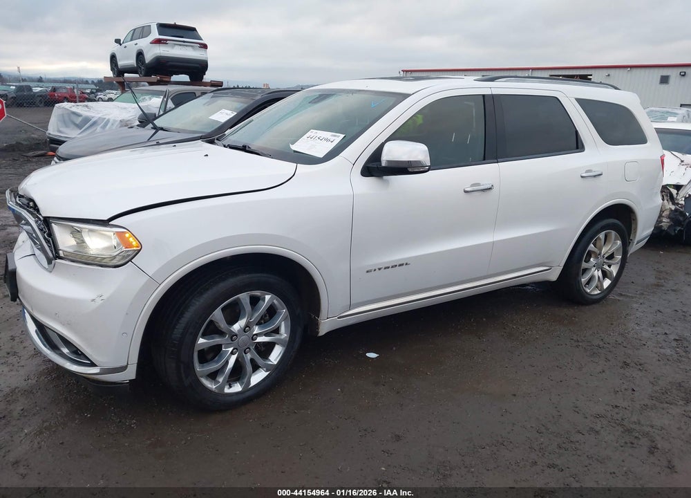 2018 DODGE DURANGO CITADEL AWD VIN: 1C4SDJET0JC328010