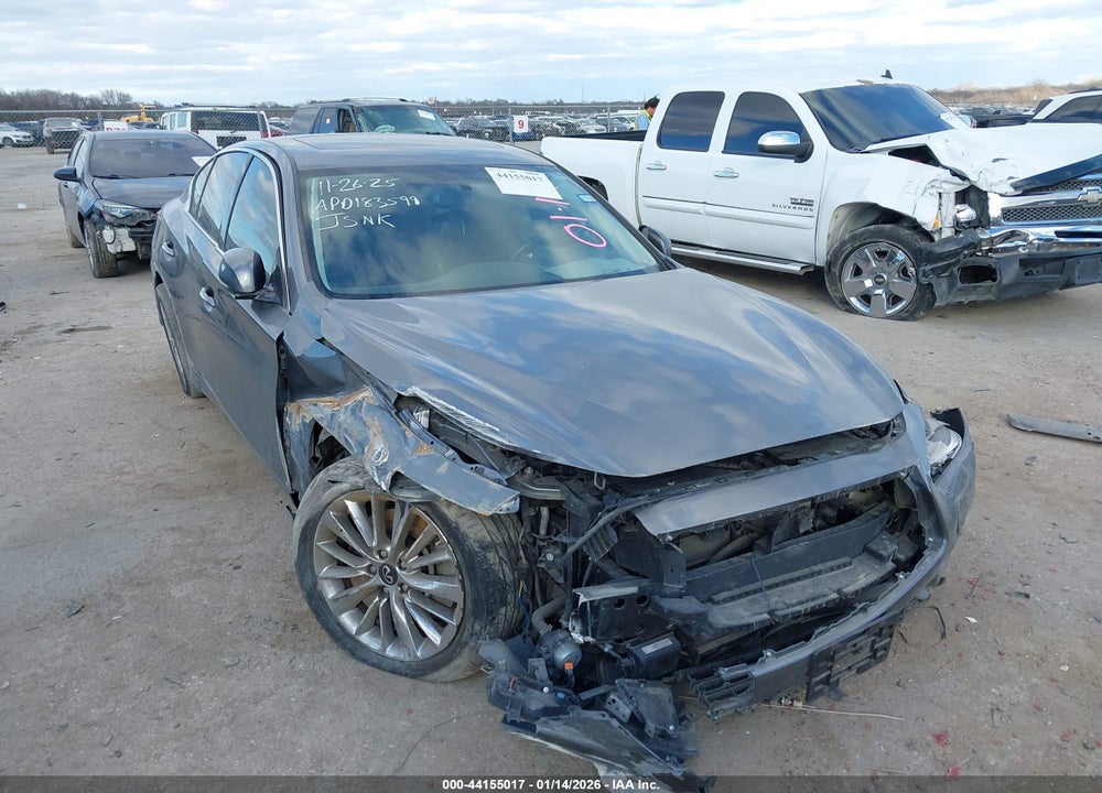 2019 INFINITI Q50 3.0T LUXE VIN: JN1EV7AP1KM543349