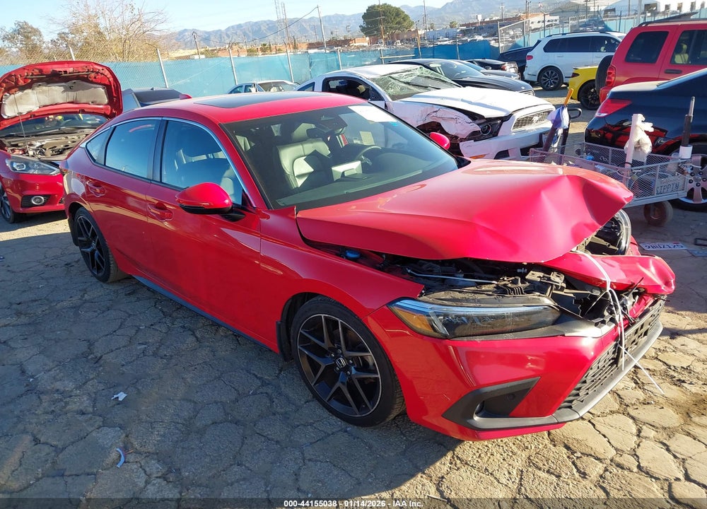 2022 HONDA CIVIC SPORT TOURING VIN: 19XFL1H84NE017013