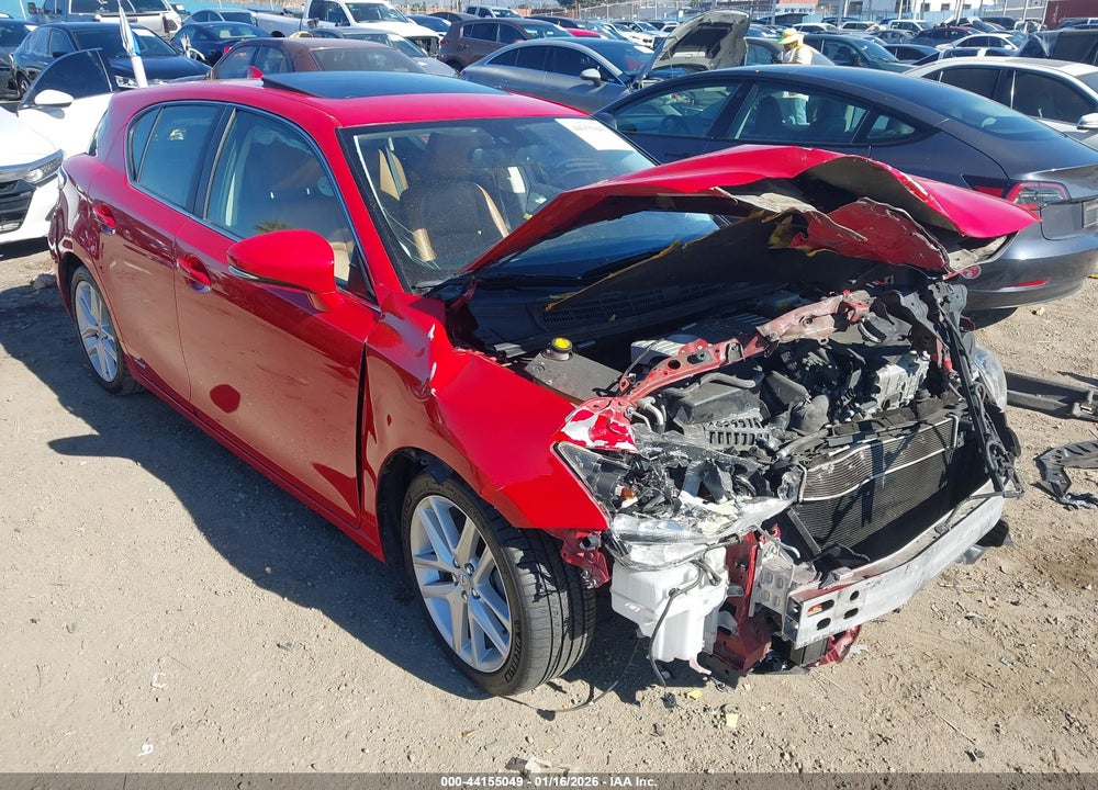 2014 LEXUS CT 200H VIN: JTHKD5BH6E2185761