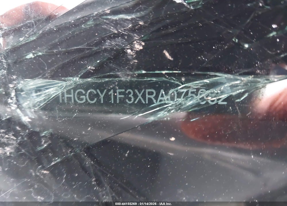 2024 HONDA ACCORD EX VIN: 1HGCY1F3XRA075682