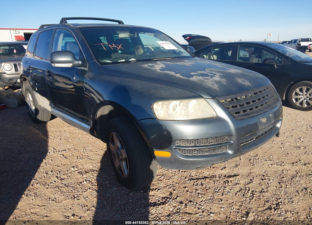 2004 VOLKSWAGEN TOUAREG V6 VIN: WVGBC67L54D006499