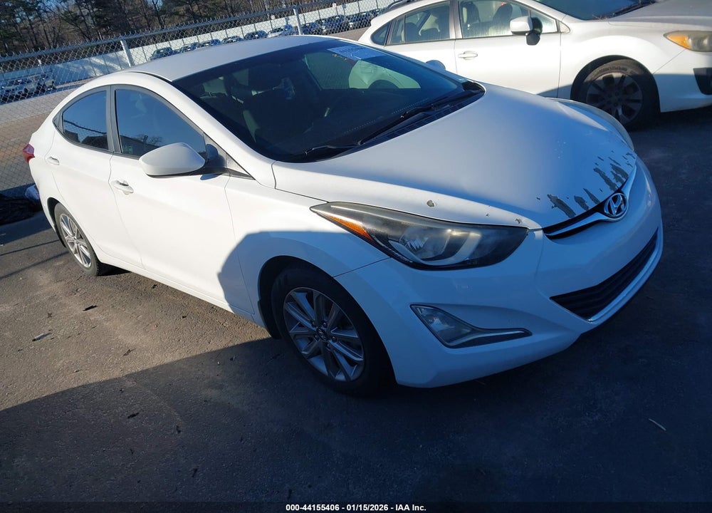 2014 HYUNDAI ELANTRA SE VIN: 5NPDH4AE1EH509035