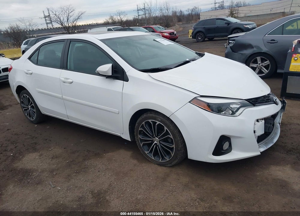 2016 TOYOTA COROLLA S PLUS VIN: 2T1BURHE2GC498736