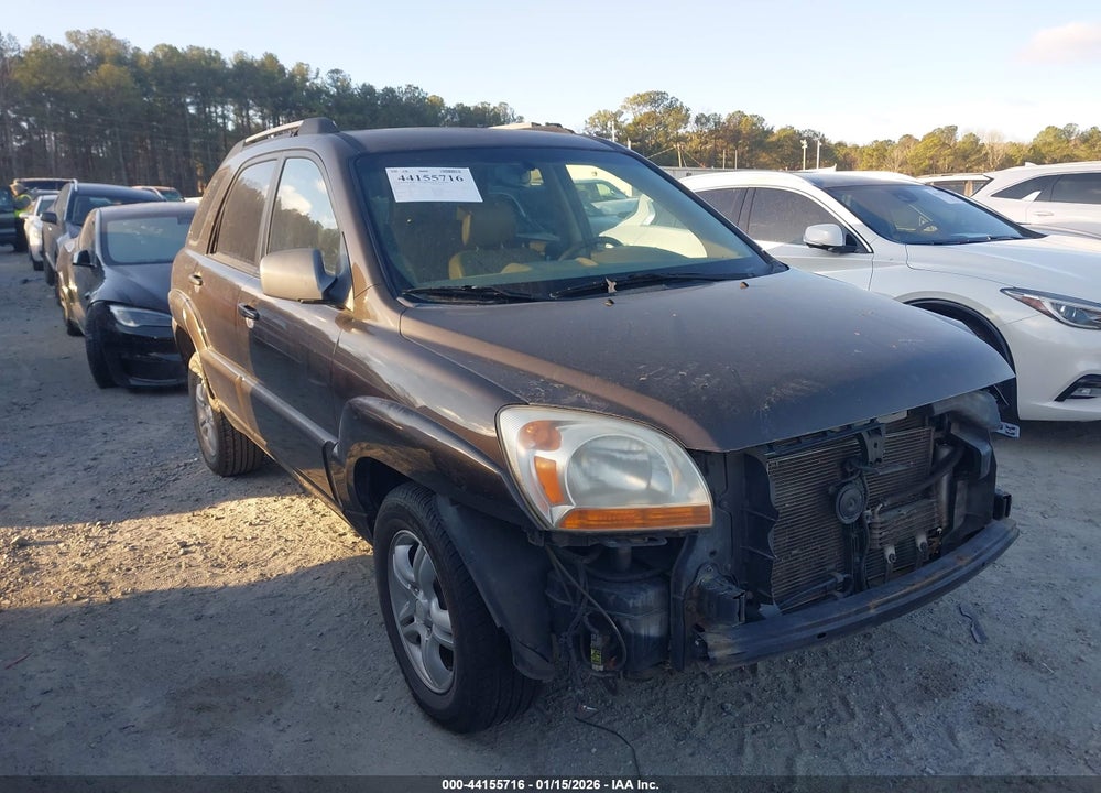2008 KIA SPORTAGE EX V6 VIN: KNDJF723487486379