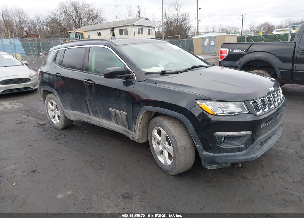 2018 JEEP COMPASS LATITUDE FWD VIN: 3C4NJCBB3JT368566