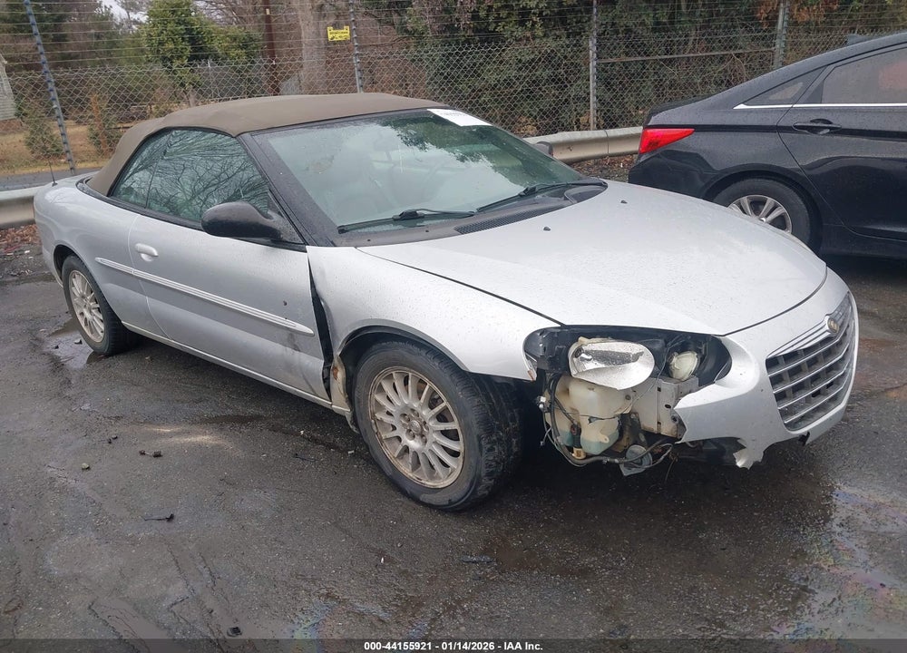 2005 CHRYSLER SEBRING TOURING VIN: 1C3EL55R35N692898