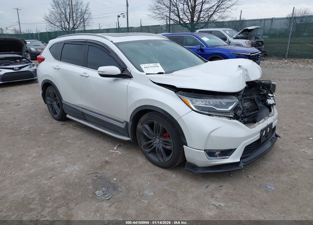 2019 HONDA CR-V TOURING VIN: 2HKRW2H99KH642677