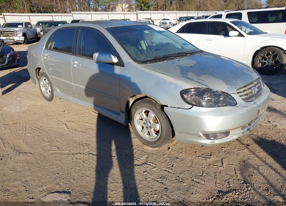 2003 TOYOTA COROLLA S VIN: 1NXBR32E73Z110710