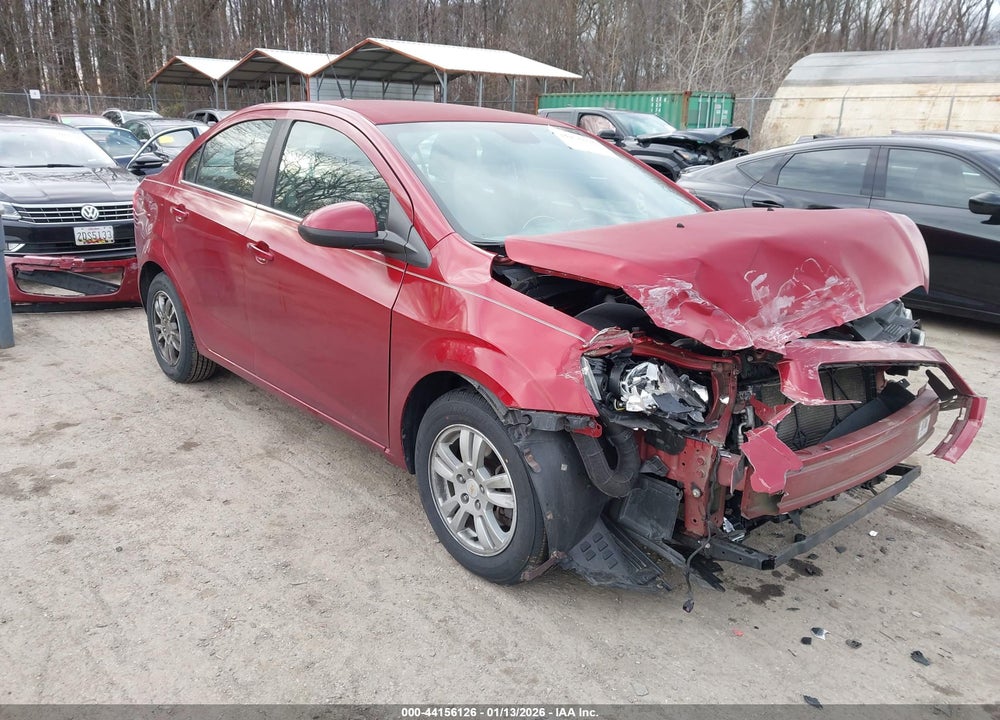 2012 CHEVROLET SONIC 2LT VIN: 1G1JC5SH7C4127667
