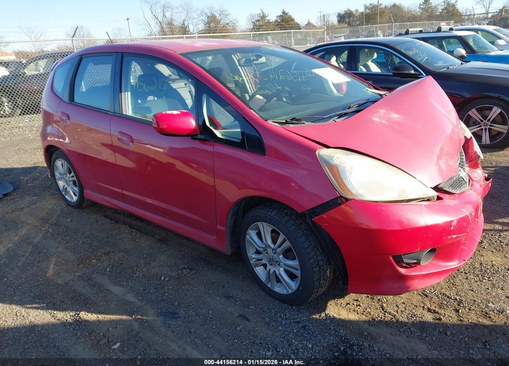 2009 HONDA FIT SPORT VIN: JHMGE87489S058218