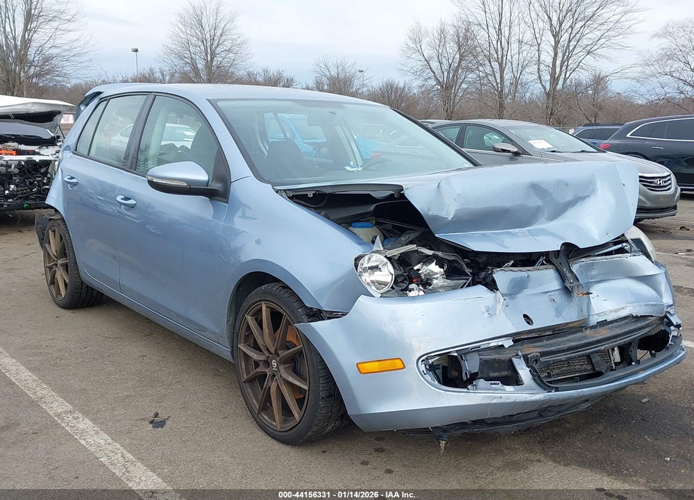 2012 VOLKSWAGEN GOLF TDI 4-DOOR VIN: WVWNM7AJ0CW154977