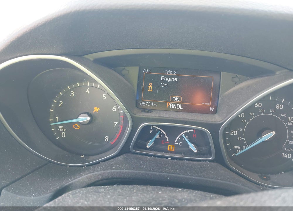 2017 FORD FOCUS SE VIN: 1FADP3F21HL295584