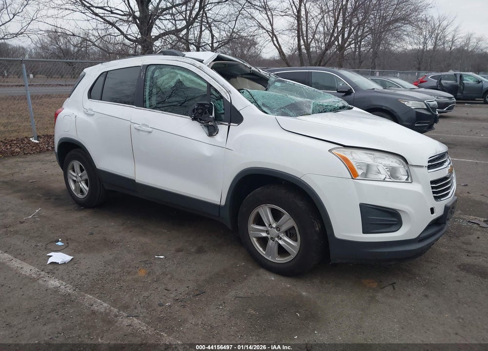 2016 CHEVROLET TRAX LT VIN: 3GNCJPSB2GL150570