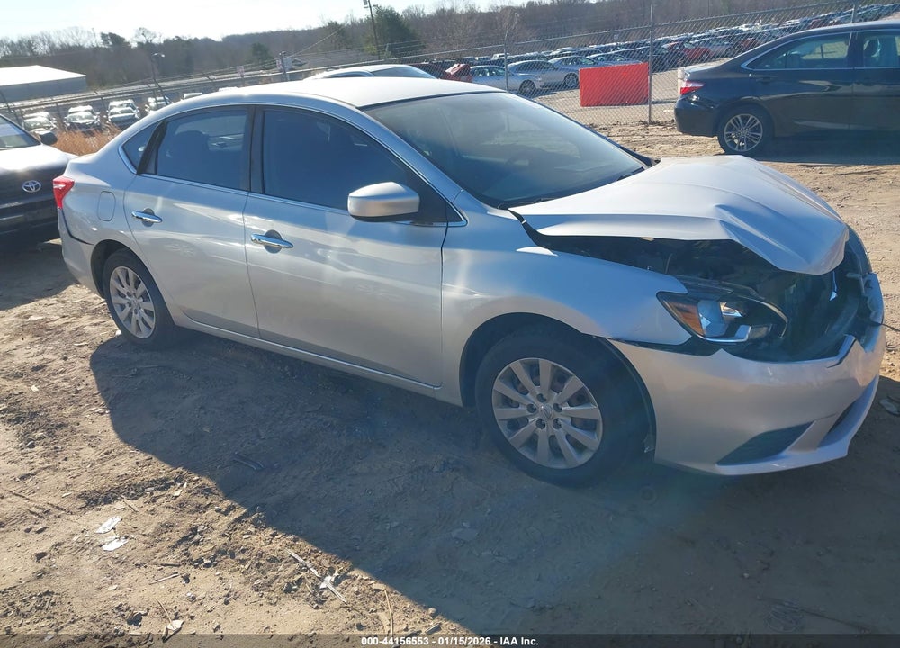 2017 NISSAN SENTRA SV VIN: 3N1AB7AP6HY371476