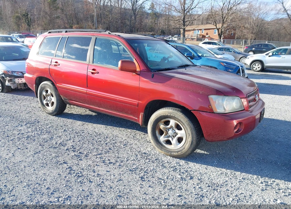 2002 TOYOTA HIGHLANDER VIN: JTEHF21A620044734