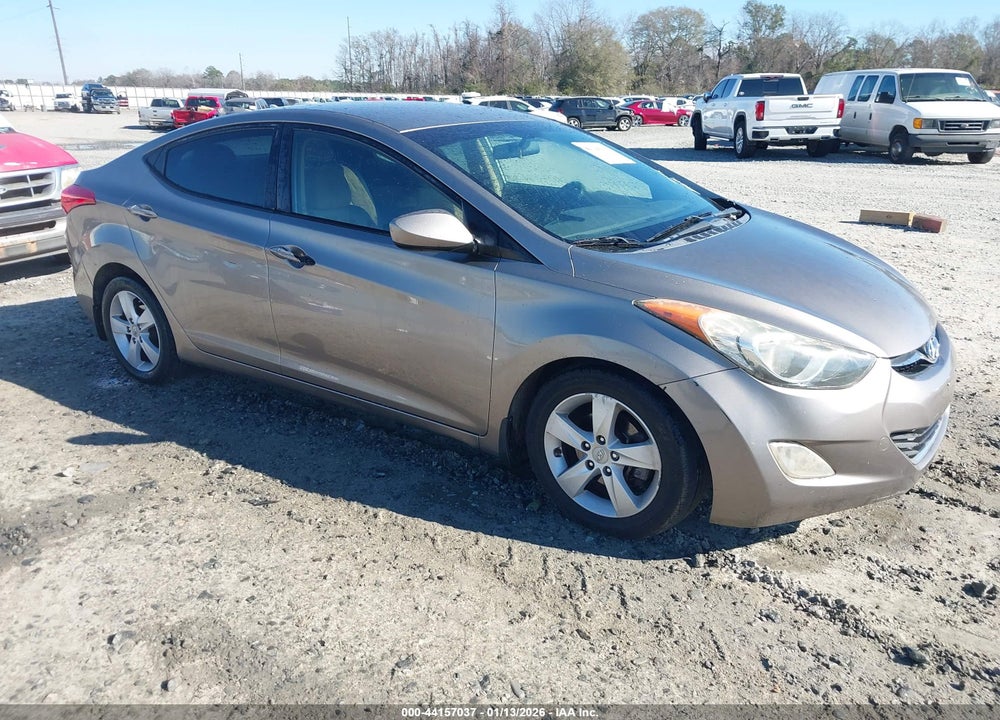 2013 HYUNDAI ELANTRA GLS VIN: 5NPDH4AE1DH214676