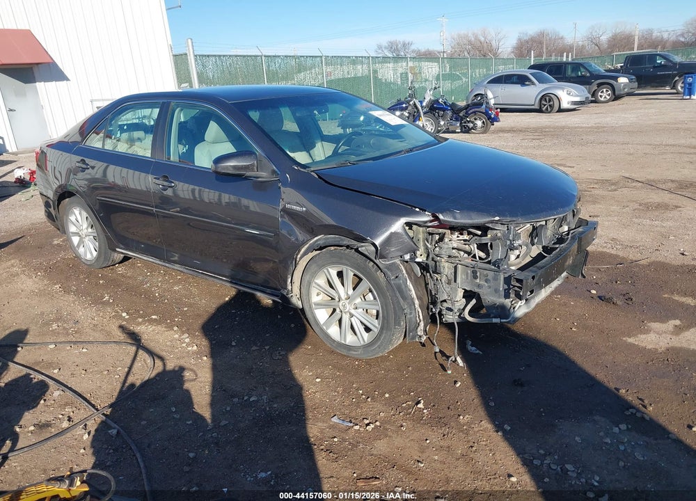 2012 TOYOTA CAMRY HYBRID XLE VIN: 4T1BD1FK5CU028834