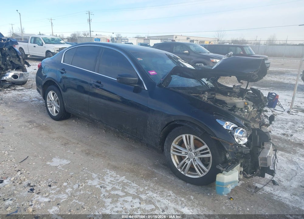 2012 INFINITI G37X VIN: JN1CV6AR2CM670924