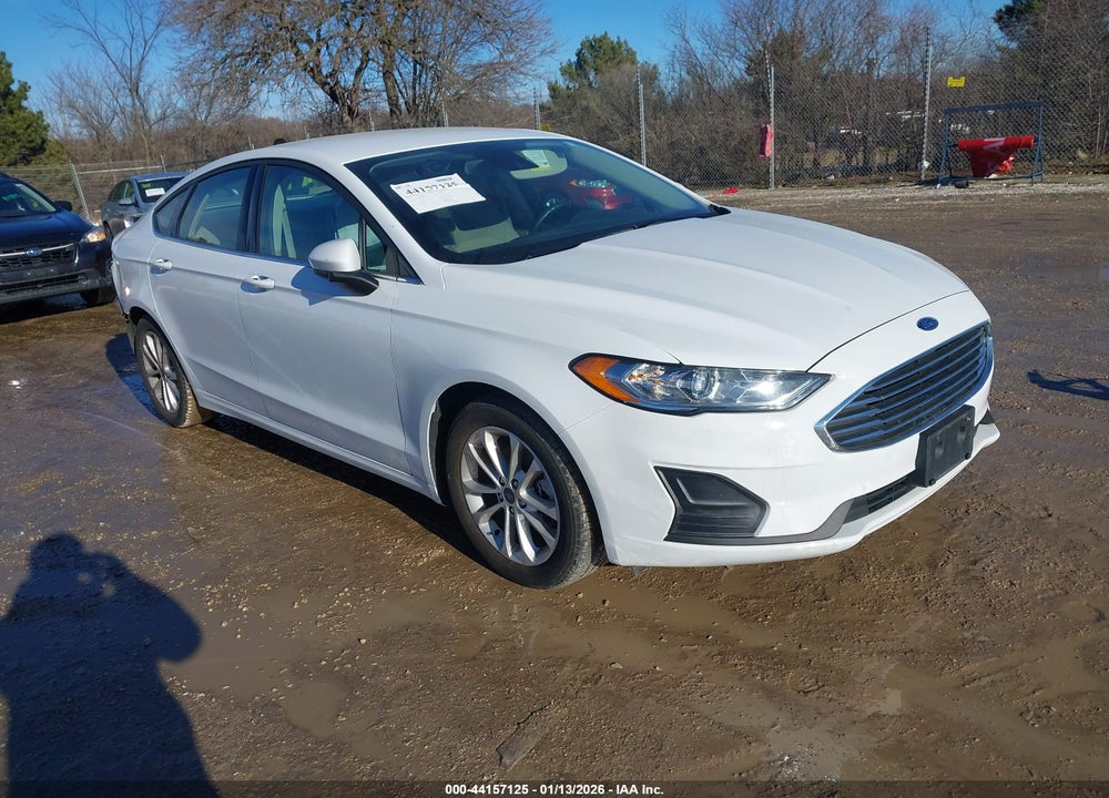 2019 FORD FUSION SE VIN: 3FA6P0HD2KR230077