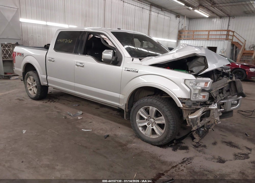 2016 FORD F-150 PLATINUM VIN: 1FTEW1EF2GFC15720
