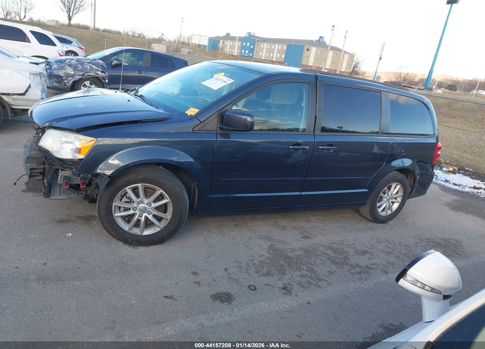 2014 DODGE GRAND CARAVAN SXT VIN: 2C4RDGCG6ER152701