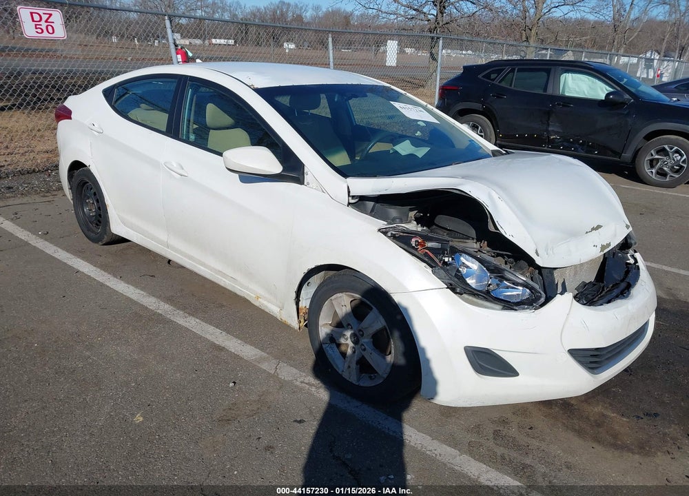 2011 HYUNDAI ELANTRA GLS VIN: 5NPDH4AE1BH032599
