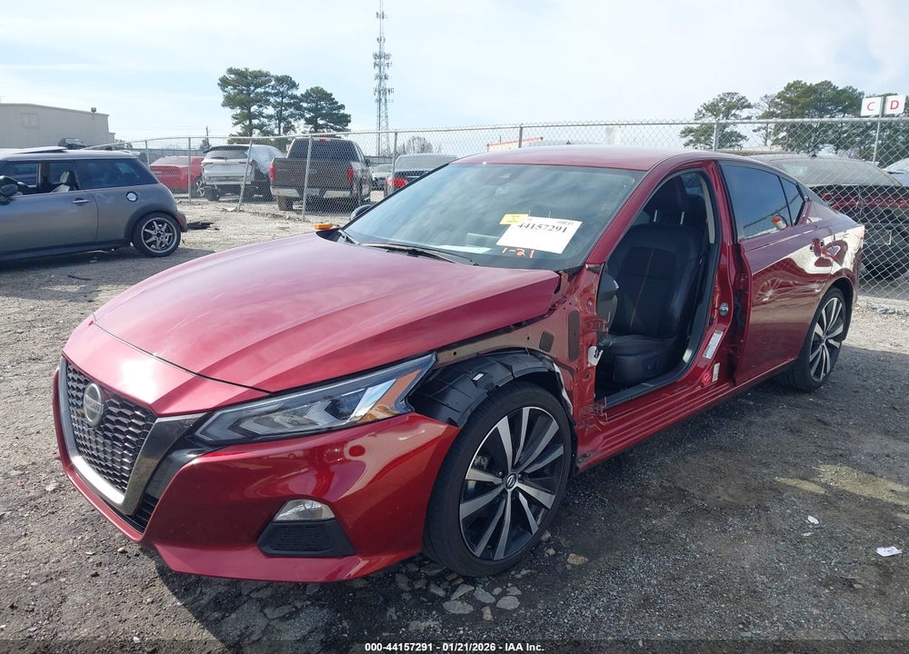 2022 NISSAN ALTIMA SR FWD VIN: 1N4BL4CV1NN365995
