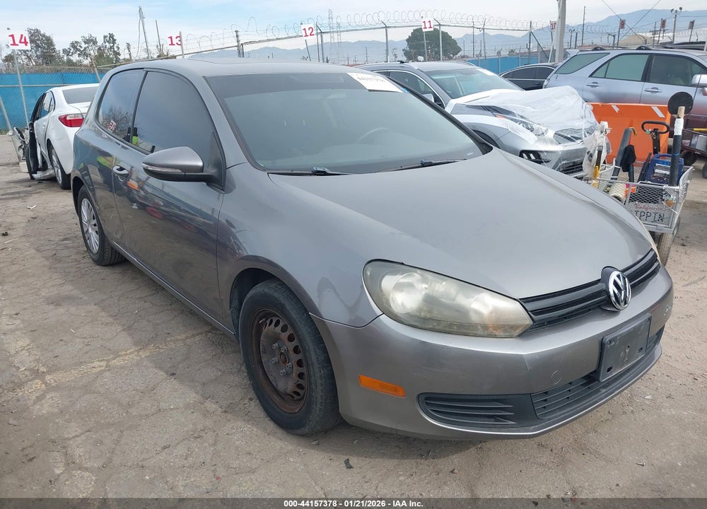 2010 VOLKSWAGEN GOLF 2-DOOR VIN: WVWBB7AJ3AW389167