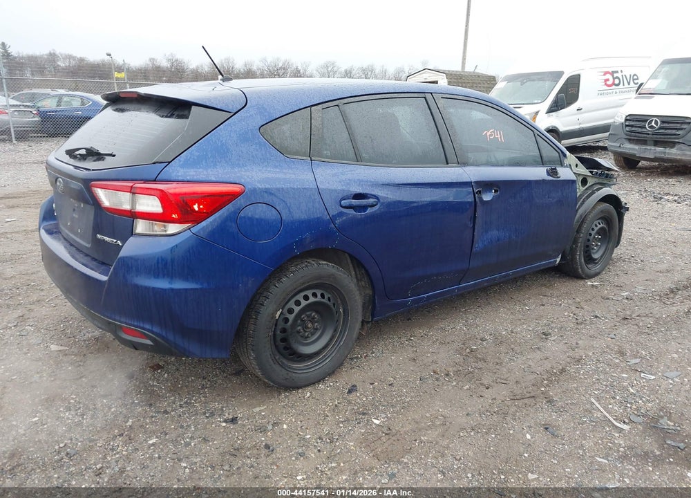2018 SUBARU IMPREZA 2.0I VIN: 4S3GTAA63J3752256