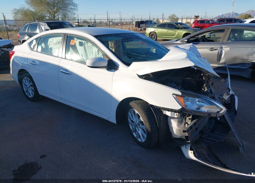 2018 NISSAN SENTRA SV VIN: 3N1AB7AP0JL656337