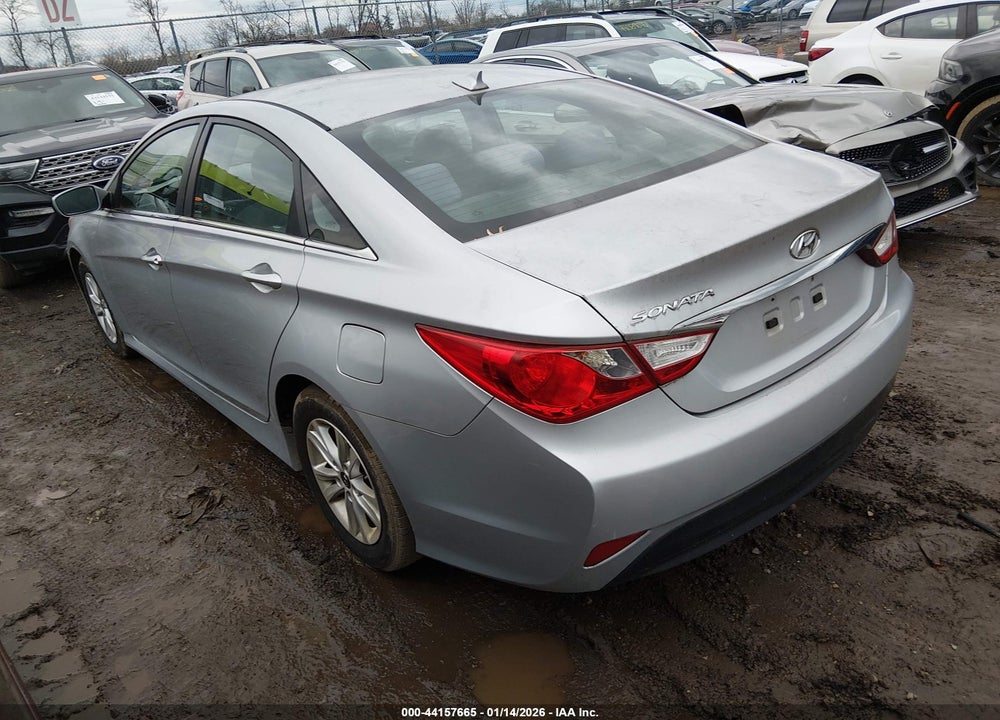 2014 HYUNDAI SONATA GLS VIN: 5NPEB4AC2EH848553