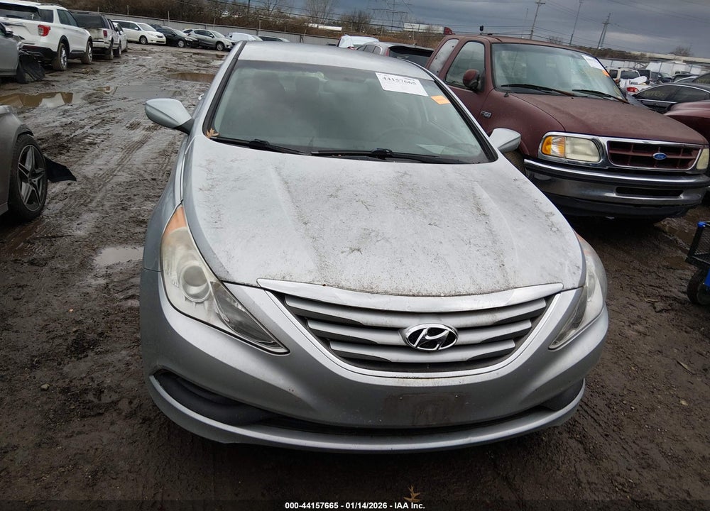 2014 HYUNDAI SONATA GLS VIN: 5NPEB4AC2EH848553