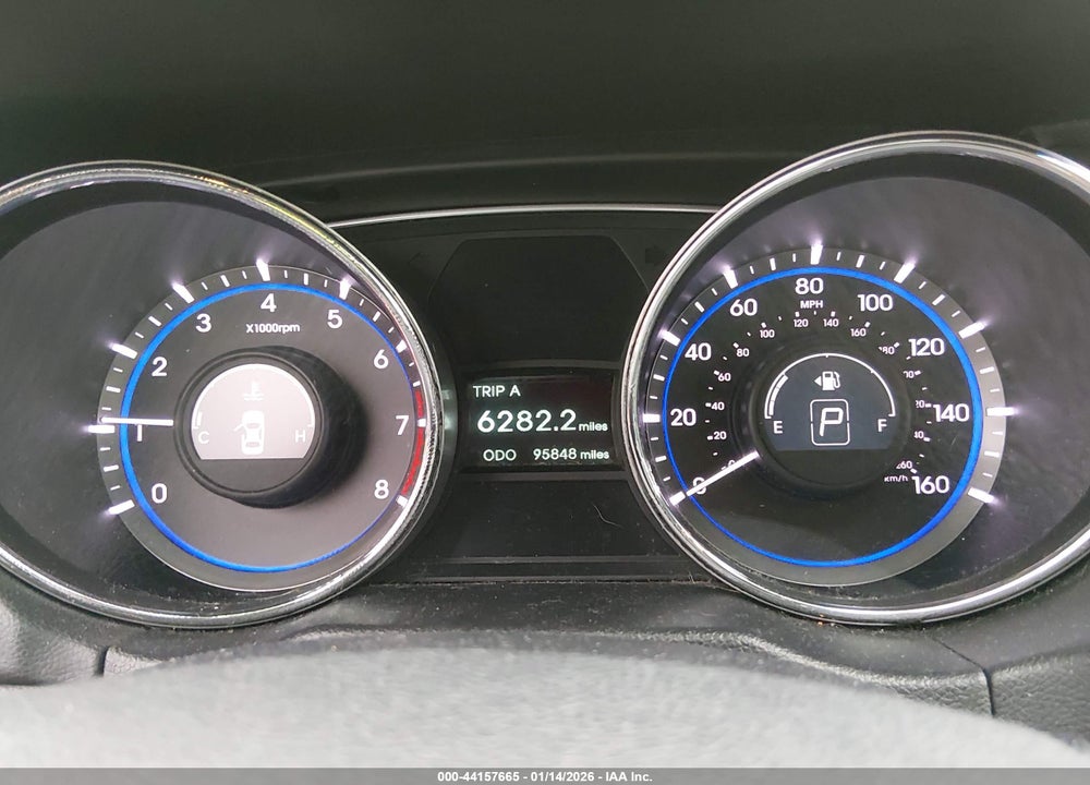 2014 HYUNDAI SONATA GLS VIN: 5NPEB4AC2EH848553
